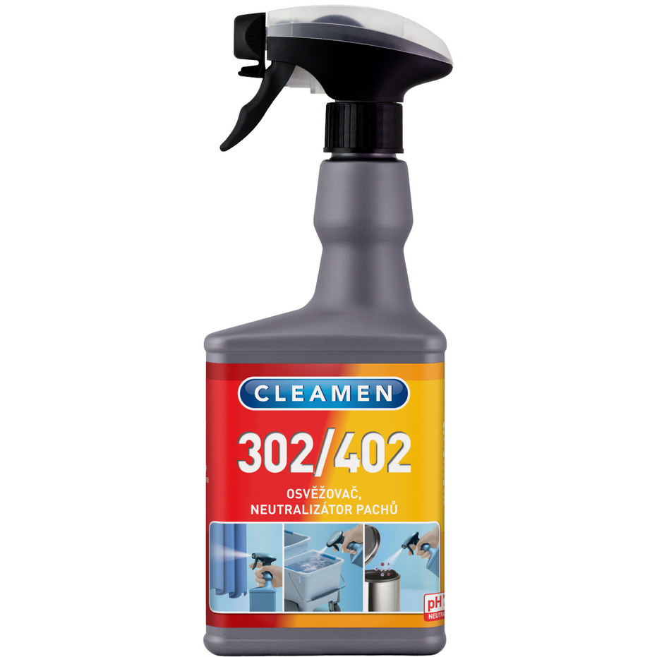 CLEAMEN 302/402 neutralizátor pachů, sanitární 550ml