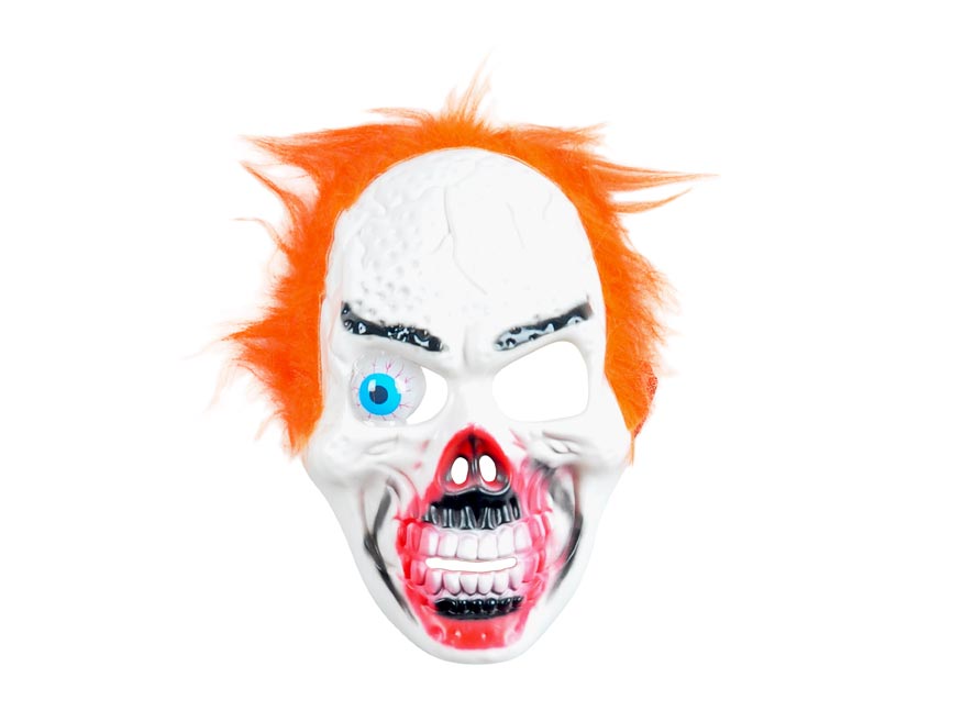 maska oko - oranžové vlasy 1042220