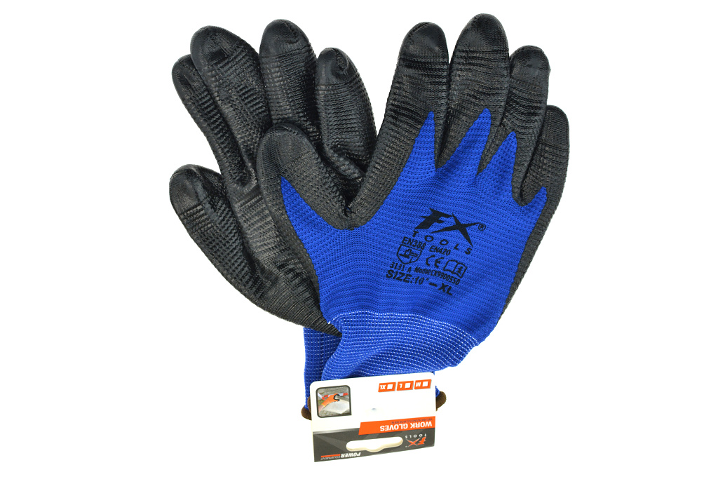 Pracovní rukavice CK9-900550 - Modré, vel. XL