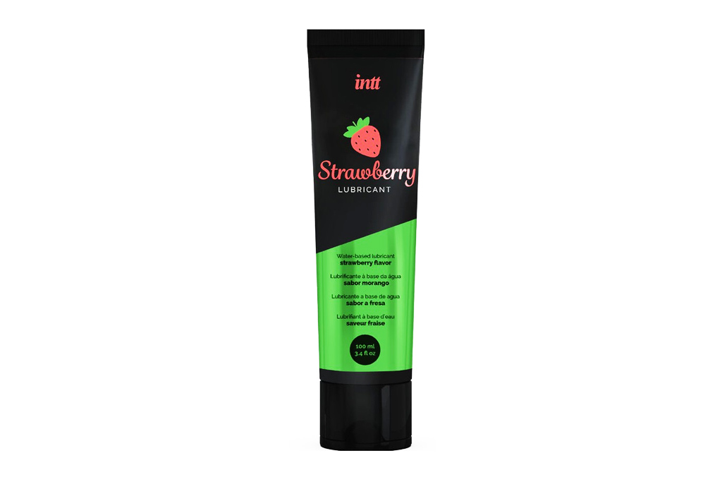 Fotografie Intimate water based lubricant strawberry 100ml
