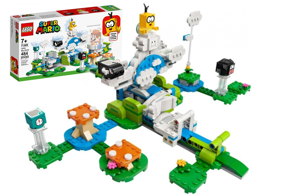 Fotografie LEGO® Super Mario™ 71389 Lakitu a svět obláčků - rozšiřující set