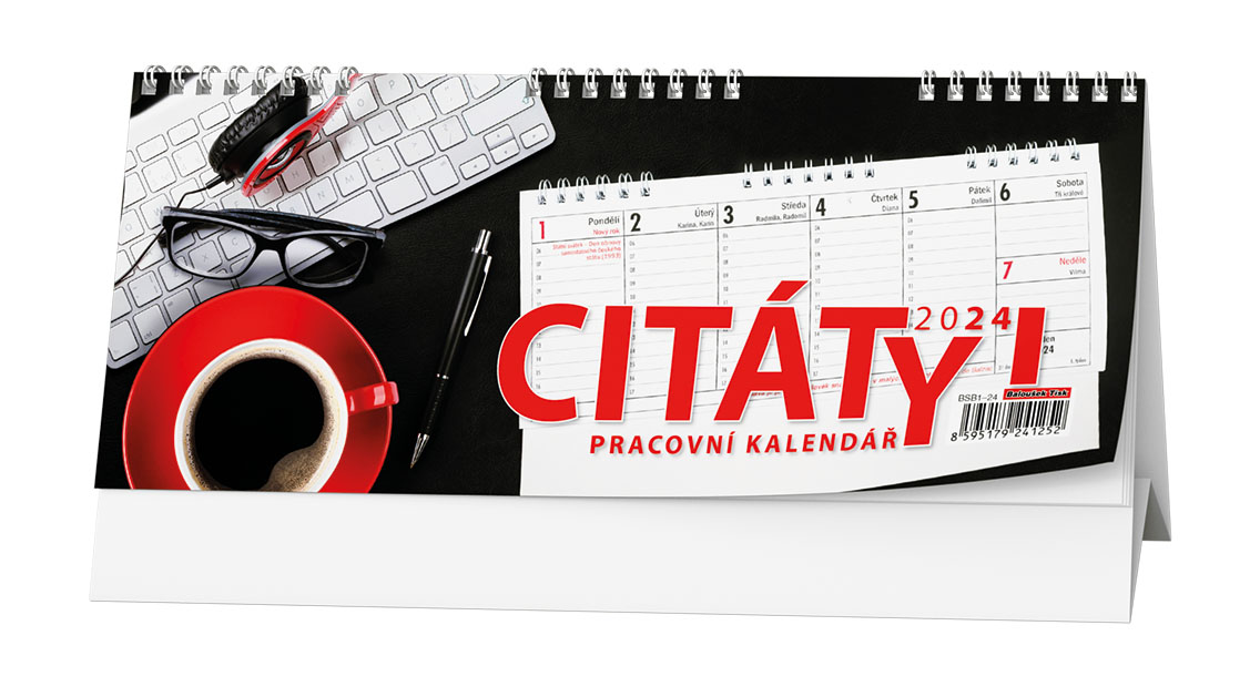 Fotografie Kalendář stolní CITÁTY I. - pracovní BSB1