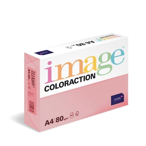 Papír barevný A4/500/80g Coral - starorůžová 07