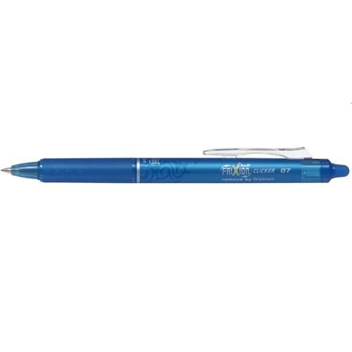 Kuličkové pero PILOT FriXion Clicker modrý 0,7 - gumovací