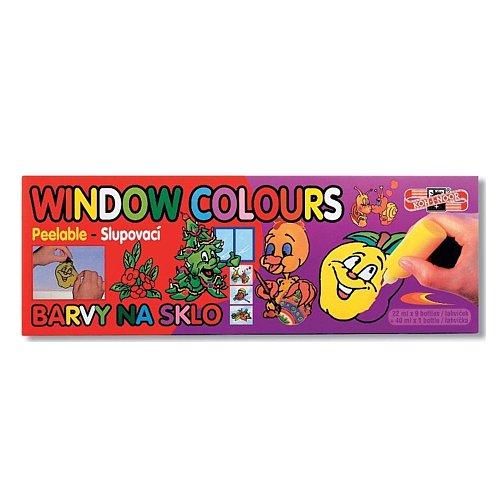 Barvy na sklo WINDOW 9740/10 barev