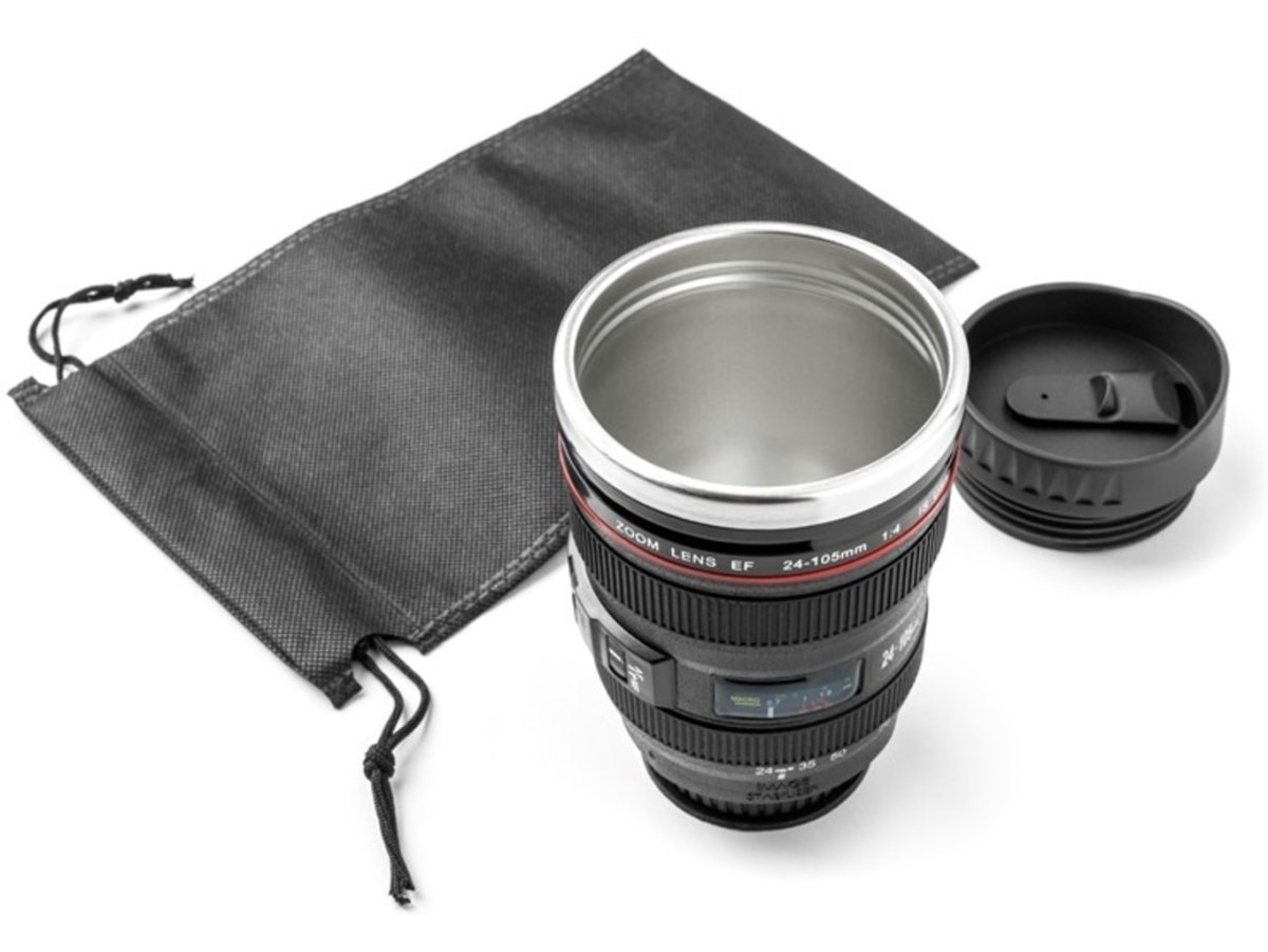 Antigravitační Hrnek objektiv Lens cup