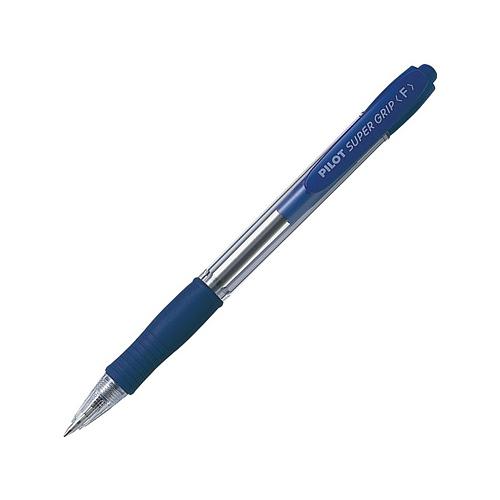 Kuličkové pero PILOT Super Grip F-modré BPGP-10R