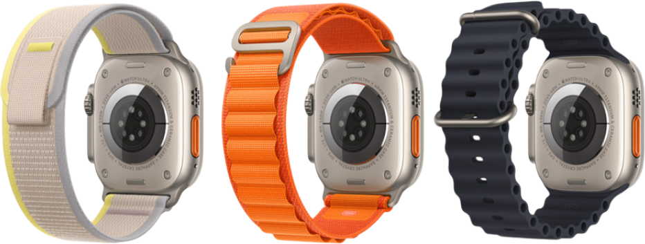 Řemínky a pásky pro Apple Watch Ultra 1/2/3 (49mm) – silikonové, kožené, nylonové i kovové