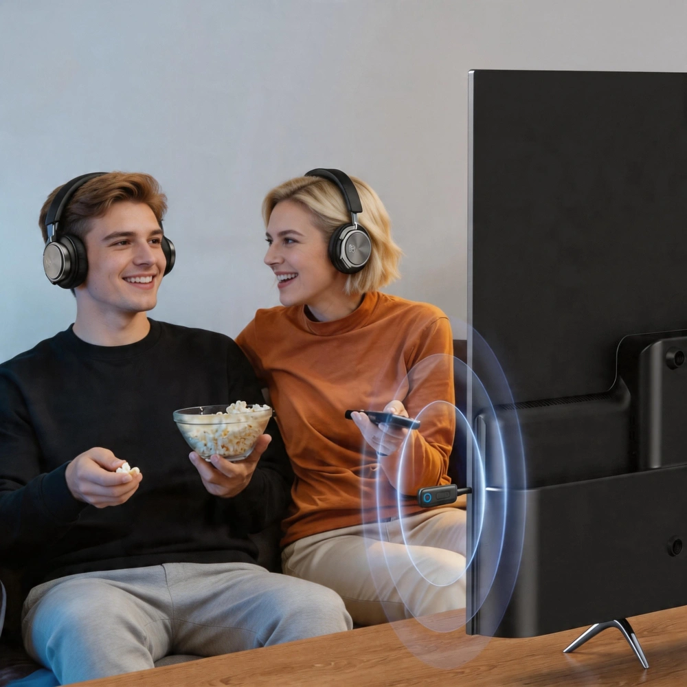 Rozdíl mezi Bluetooth přijímačem a vysílačem Bluetooth přijímač a vysílač propojený pomocí Jack kabelu