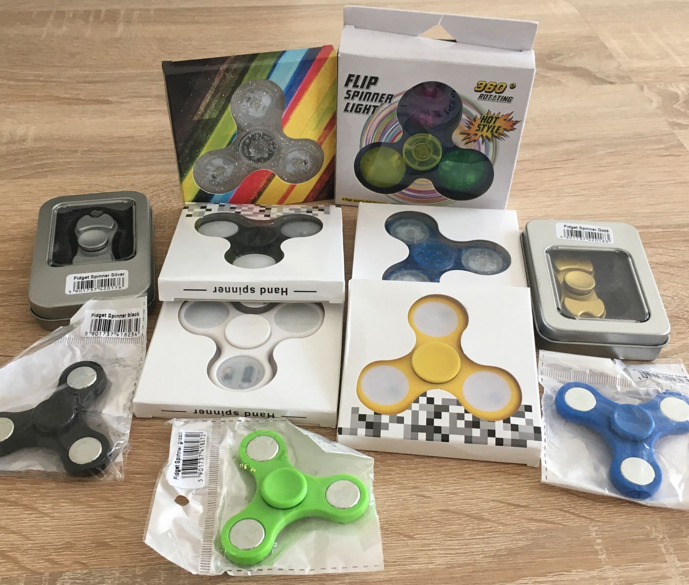 Soutěž o Fidget Spinnery