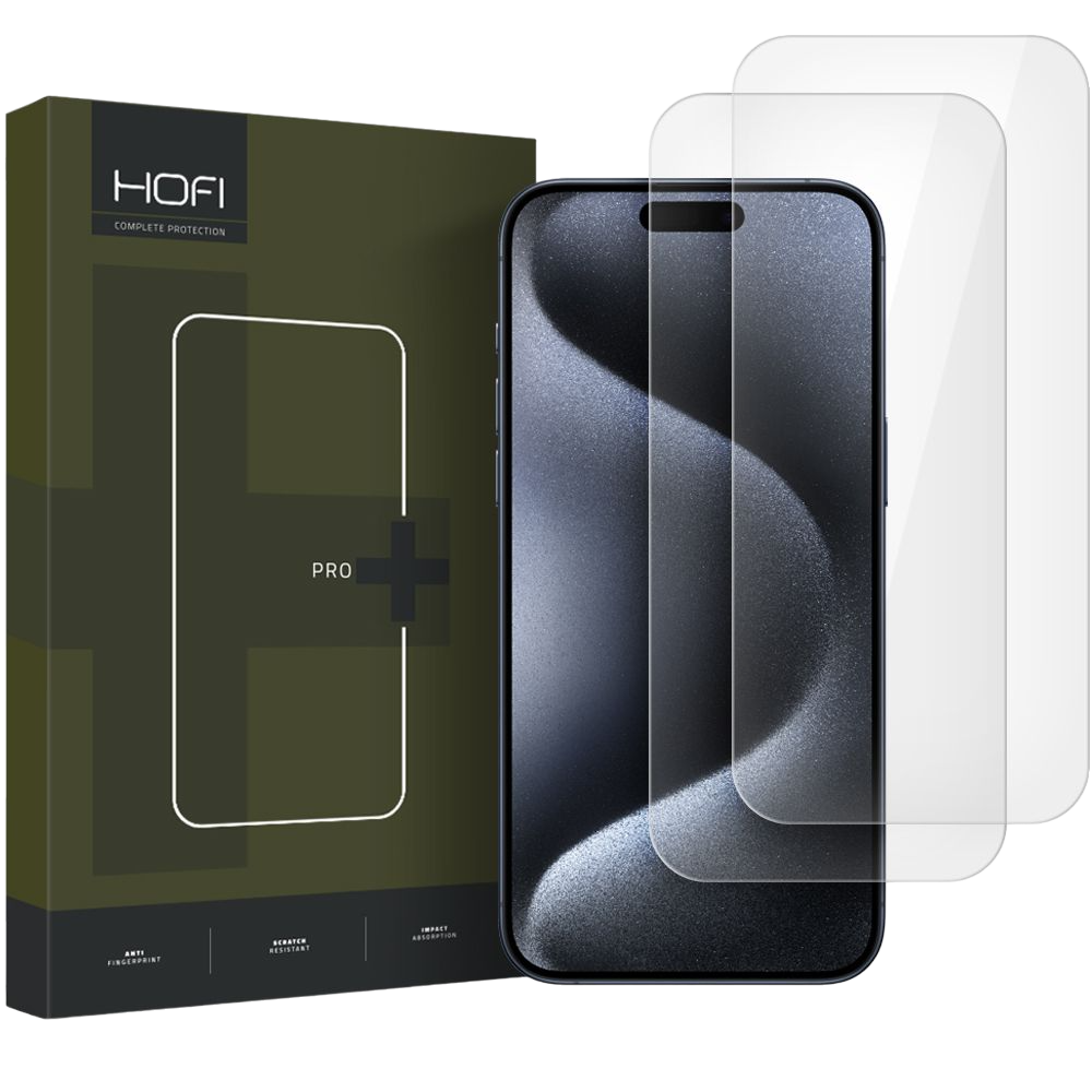 Apple iPhone 16 Pro Max s ochranným tvrzeným sklem HOFI Glass Pro+ 2-Pack. Toto prémiové tvrzené sklo nabízí dokonalou ochranu proti poškrábání, nárazům a prasknutí displeje, aniž by ovlivňovalo citlivost dotykové odezvy. Sada obsahuje dvě skla s vysokou průhledností a oleofobní vrstvou, která odpuzuje otisky prstů. Skla přesně kopírují tvar displeje pro maximální pokrytí a estetický vzhled, ideální pro uživatele, kteří hledají kvalitní ochranu svého iPhonu 16 Pro Max. Apple iPhone 16 Pro Max s ochranným tvrzeným sklem HOFI Glass Pro+ 2-Pack. Toto prémiové tvrzené sklo nabízí dokonalou ochranu proti poškrábání, nárazům a prasknutí displeje, aniž by ovlivňovalo citlivost dotykové odezvy. Sada obsahuje dvě skla s vysokou průhledností a oleofobní vrstvou, která odpuzuje otisky prstů. Skla přesně kopírují tvar displeje pro maximální pokrytí a estetický vzhled, ideální pro uživatele, kteří hledají kvalitní ochranu svého iPhonu 16 Pro Max.
