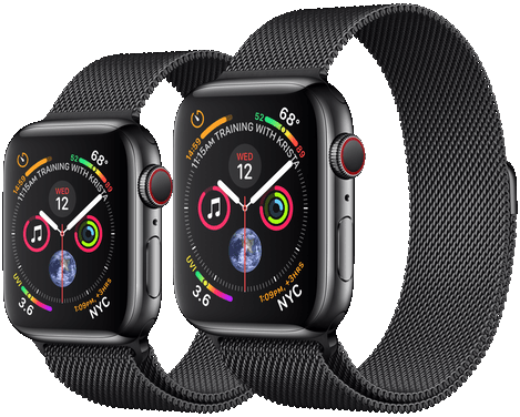 Chytré hodinky Apple Watch Series 5 a Apple Watch Series 4