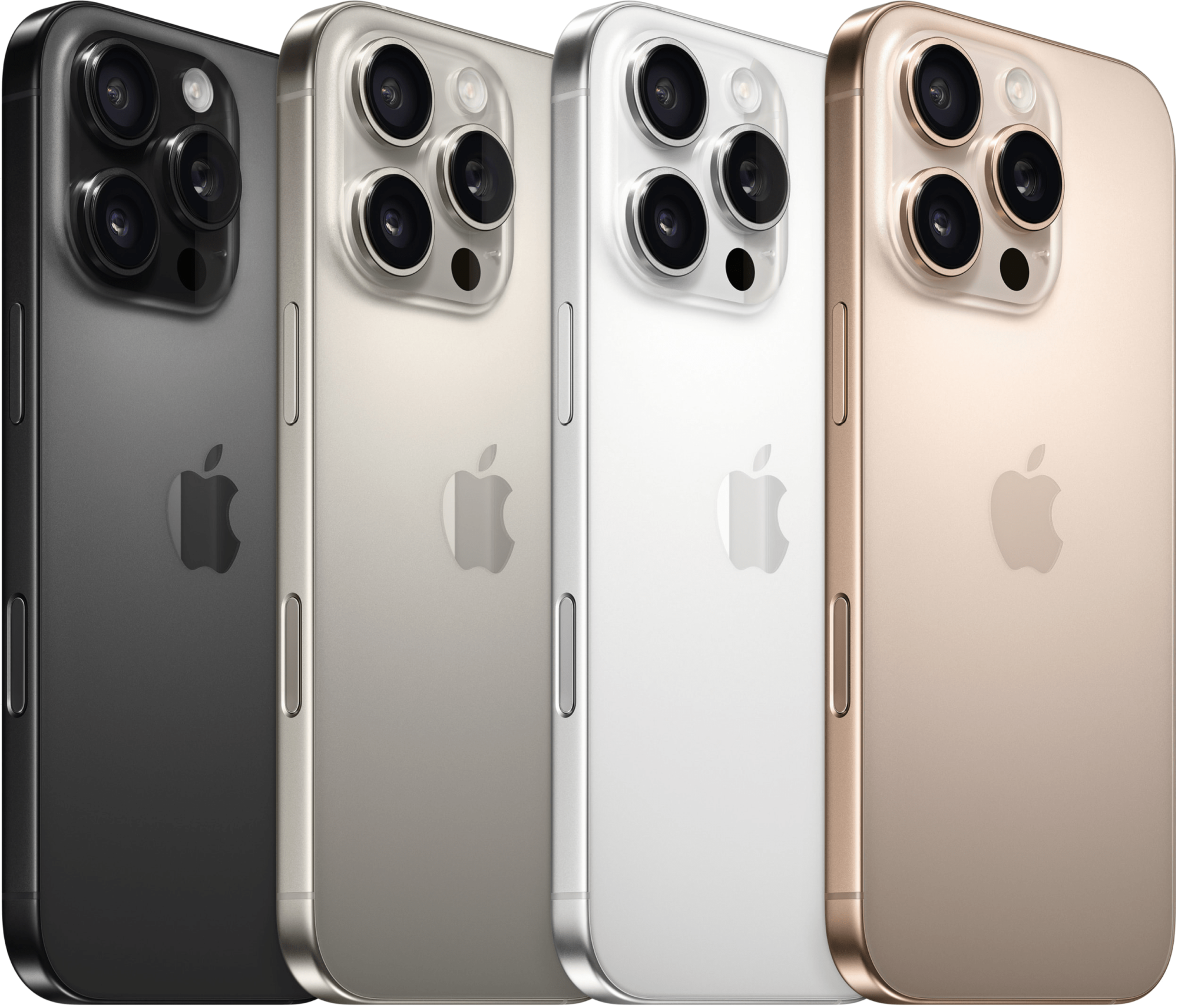 Na obrázku je zobrazena celá nová řada smartphonů Apple iPhone 16. Tato rodina zahrnuje základní model iPhone 16, větší iPhone 16 Plus, prémiový iPhone 16 Pro a nejvyšší model iPhone 16 Pro Max. Každý z těchto modelů přináší vylepšený design, pokročilé technologie a možnosti pro každého uživatele, který hledá to nejlepší na trhu. Od elegantního vzhledu po špičkový výkon – tyto telefony představují vrchol současné mobilní technologie. Na obrázku je zobrazena celá nová řada smartphonů Apple iPhone 16 Pro. Tato rodina zahrnuje základní model iPhone 16 Pro a větší iPhone 16 Pro Max. Každý z těchto modelů přináší vylepšený design, pokročilé technologie a možnosti pro každého uživatele, který hledá to nejlepší na trhu. Od elegantního vzhledu po špičkový výkon – tyto telefony představují vrchol současné mobilní technologie.