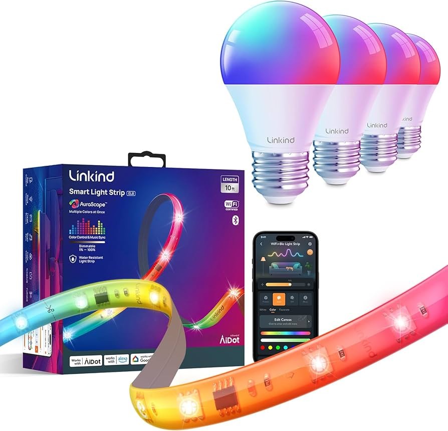 Chytré osvětlení – chytré žárovky, chytrá světla a LED pásky pro smart home Chytré osvětlení – chytré žárovky, chytrá světla a LED pásky pro smart home
