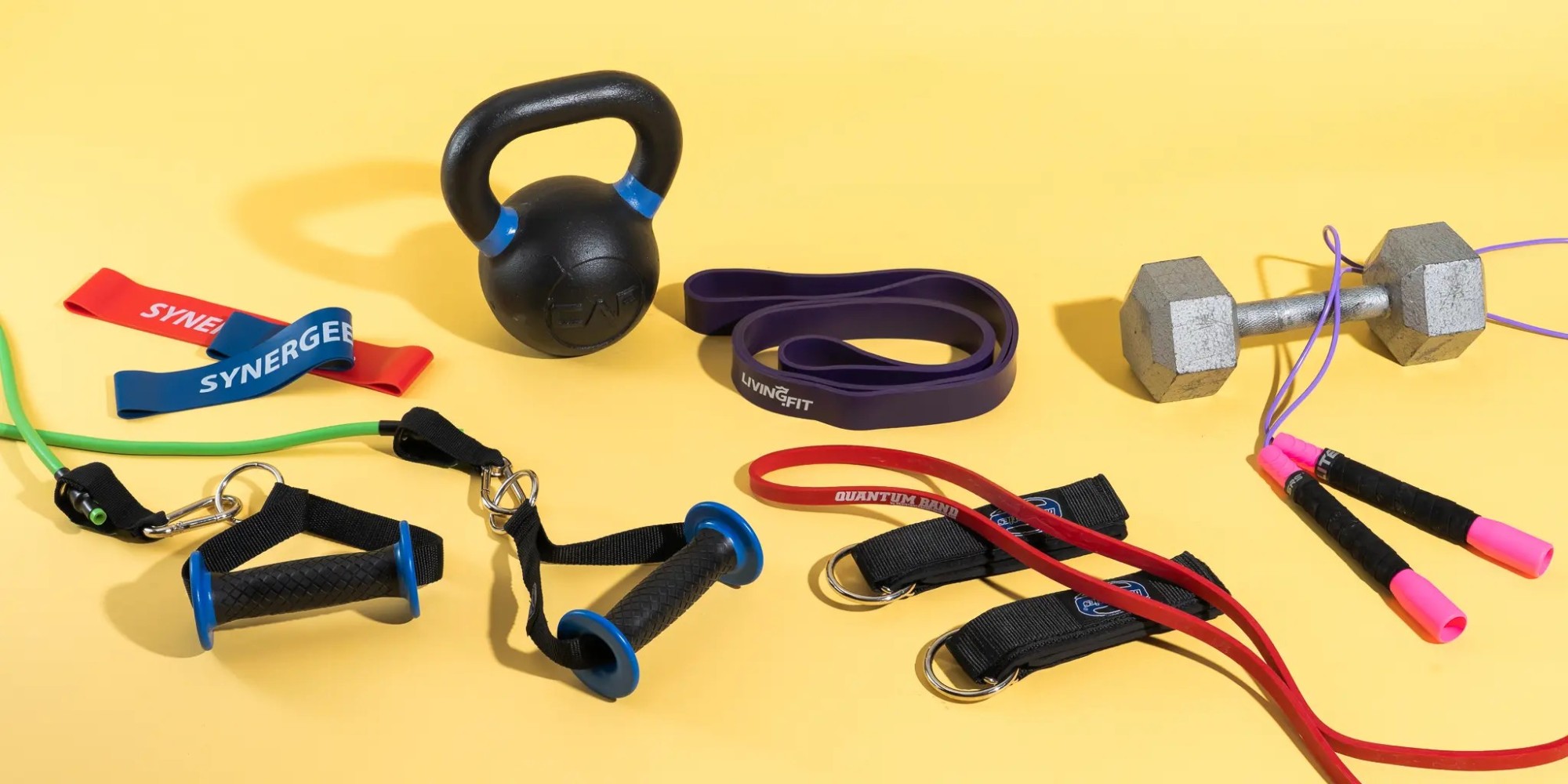Fitness a domácí cvičení – odporové gumy, podložky a pomůcky na trénink