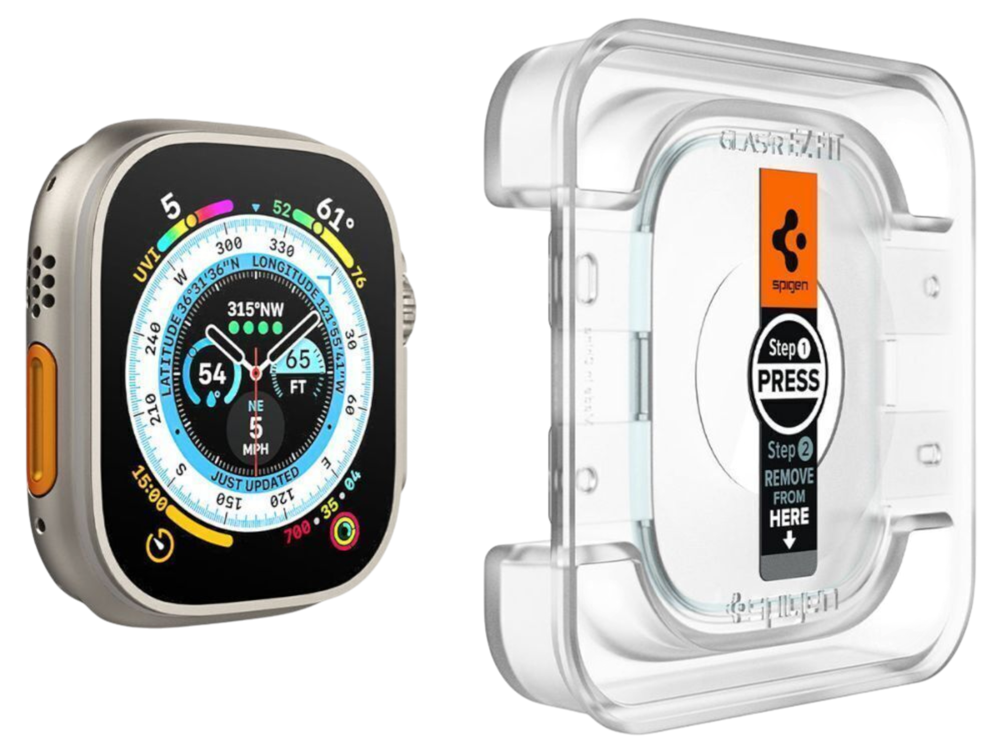Tvrzená skla a ochranné fólie pro Apple Watch Ultra 1/2/3 (49mm) – spolehlivá ochrana displeje Tvrzená skla a fólie na Apple Watch Ultra 1/2/3 (49mm) – ochrana displeje proti poškrábání a prasknutí