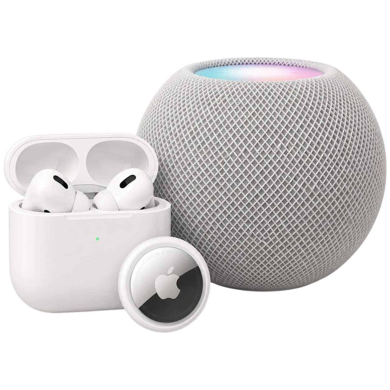 Apple zařízení a příslušenství mimo hlavní produktové řady Apple zařízení a příslušenství pro AirPods, AirTag, HomePod a Apple TV