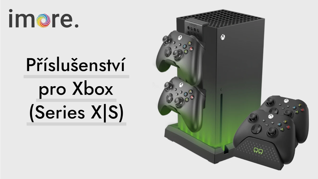 Příslušenství pro Xbox Series X|S – ovladače, nabíjecí stanice a nabíjecí baterie