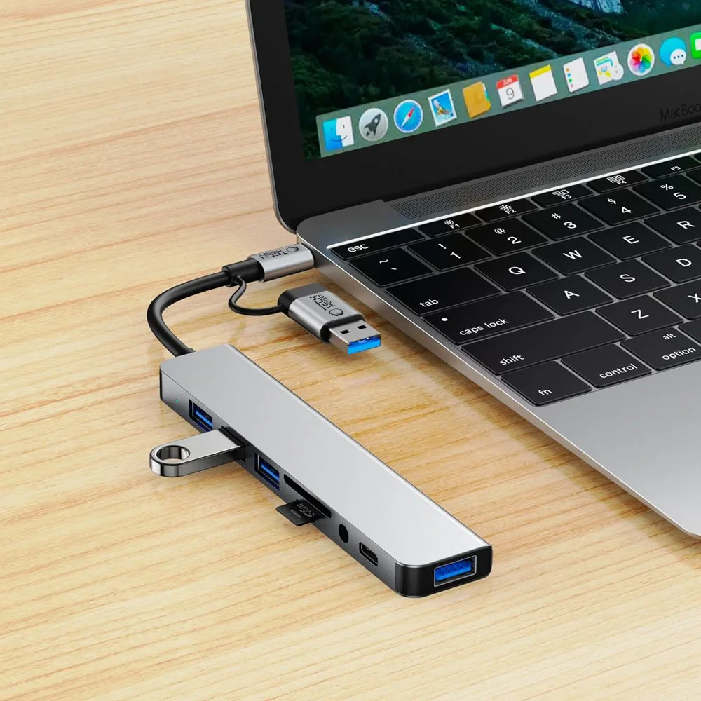 USB huby a portové replikátory pro rozšíření konektorů