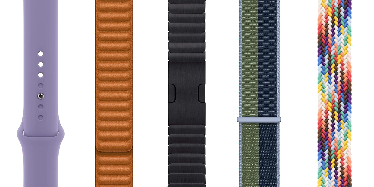 Řemínky a pásky pro Apple Watch Series 8 a Apple Watch Series 7 v 41mm pouzdře