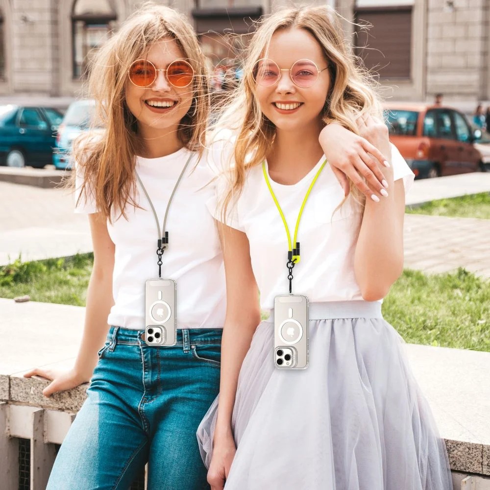 Crossbody popruh na telefon – nošení přes rameno pro každodenní pohodlí Crossbody popruh na telefon – pohodlné nošení přes rameno s volnýma rukama
