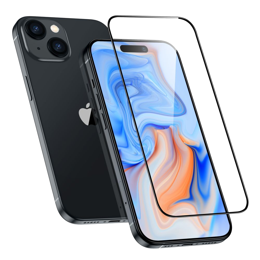 Ochranné tvrzené sklo na Apple iPhone 15 Plus