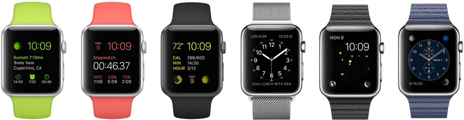 Apple Watch řemínky