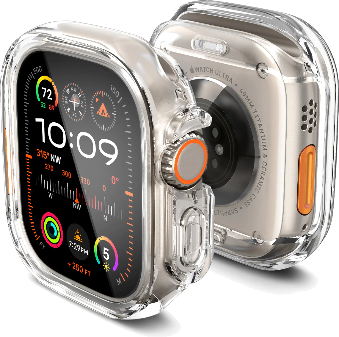 Kryty a pouzdra pro Apple Watch Ultra 1/2/3 (49mm) – spolehlivá ochrana i elegantní doplněk Obaly, kryty a pouzdra pro Apple Watch Ultra 1/2/3 (49mm) – ochrana titanového těla a displeje