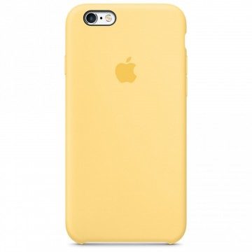 Originální silikonový kryt Apple iPhone 6s / 6 - Žlutý Originální silikonový kryt Apple iPhone 6s / 6 - Žlutý