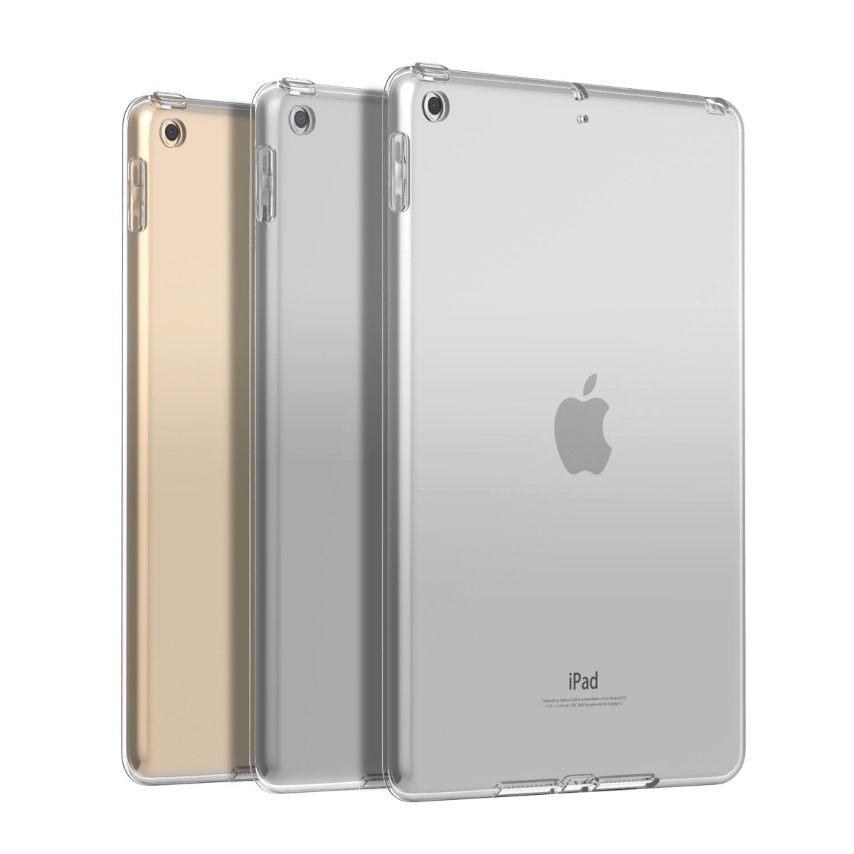 Silikonový průhledný obal / kryt na Apple iPad 9.7 2017 (čirý) Silikonový průhledný obal / kryt na Apple iPad 9.7 2017 (čirý)