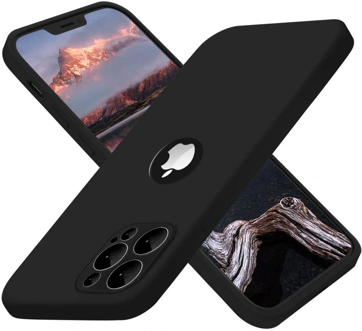 Pouzdro Forcell Soft Case iPhone 12 Pro Max - černé