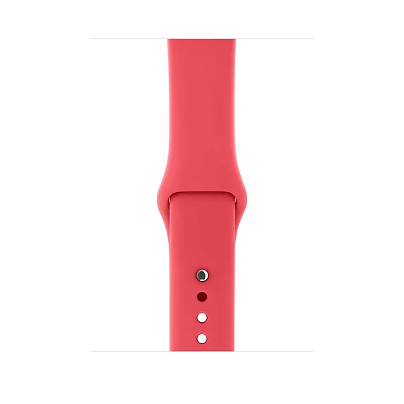 Řemínek iMore SmoothBand pro Apple Watch Series 4/5/6/SE (40mm) - Melounově červený