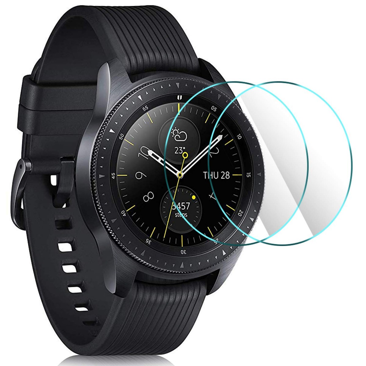 Ochranné tvrzené sklo PRO+ 9H na displej Samsung Galaxy Watch 42mm (set 2ks) Ochranné tvrzené sklo PRO+ 9H na displej Samsung Galaxy Watch 42mm (set 2ks)
