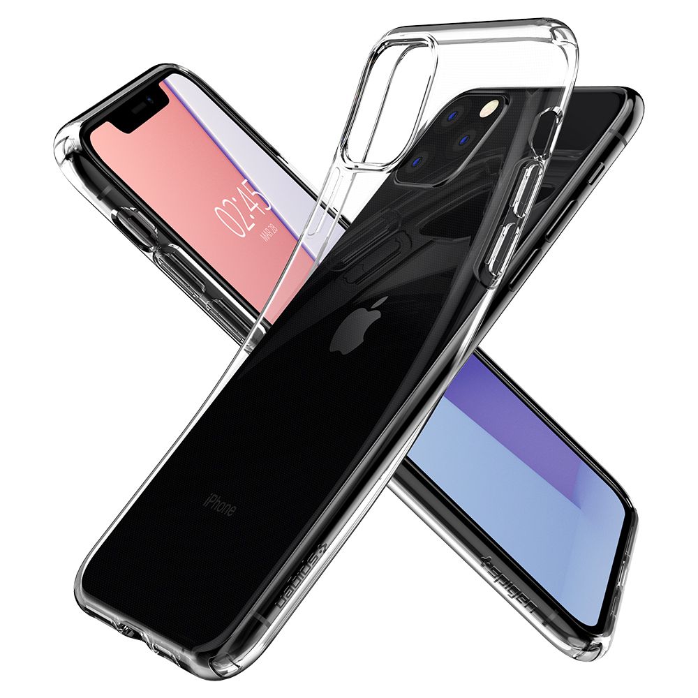 Pouzdro Spigen Liquid Crystal Apple iPhone 11 Pro - Crystal Clear