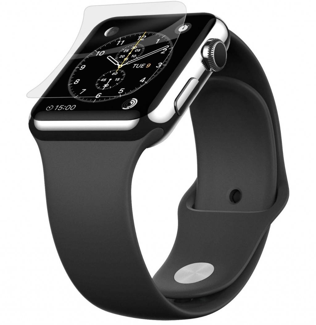 Ochranná fólie Clear na displej Apple Watch 38mm Series 1/2/3 Ochranná fólie Clear na displej Apple Watch 38mm Series 1/2/3