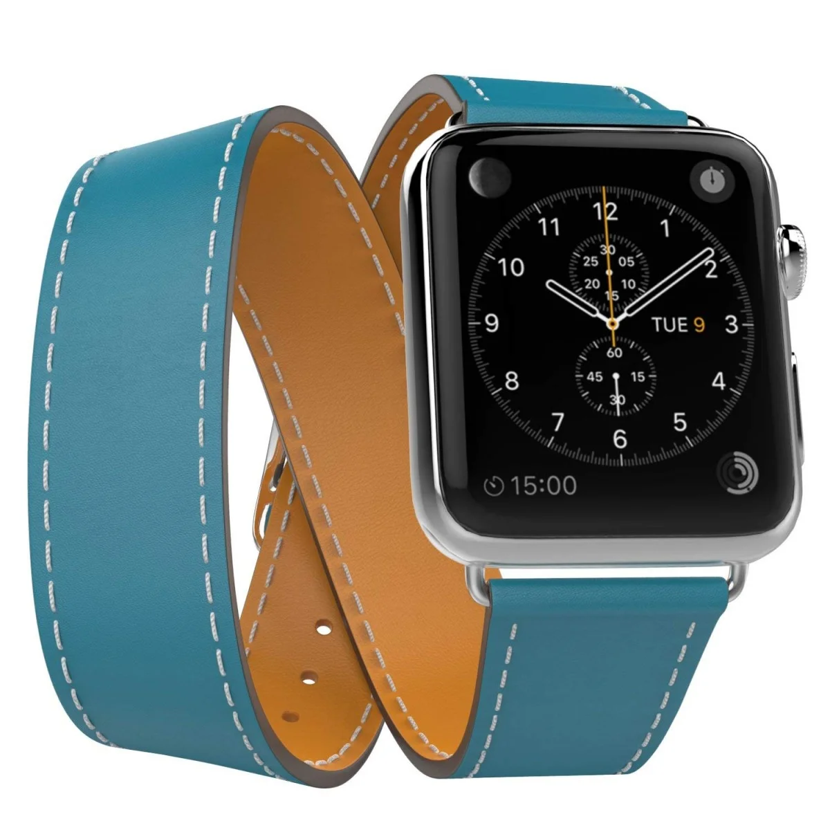 Řemínek iMore Double Tour Apple Watch Series 4/5/6/SE (44mm) - Modrý