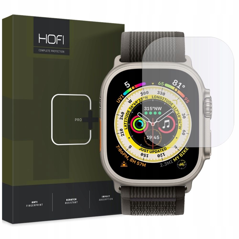 Tvrzené sklo HOFI Glass Pro+ Apple Watch Ultra 1/2 (49mm) čiré