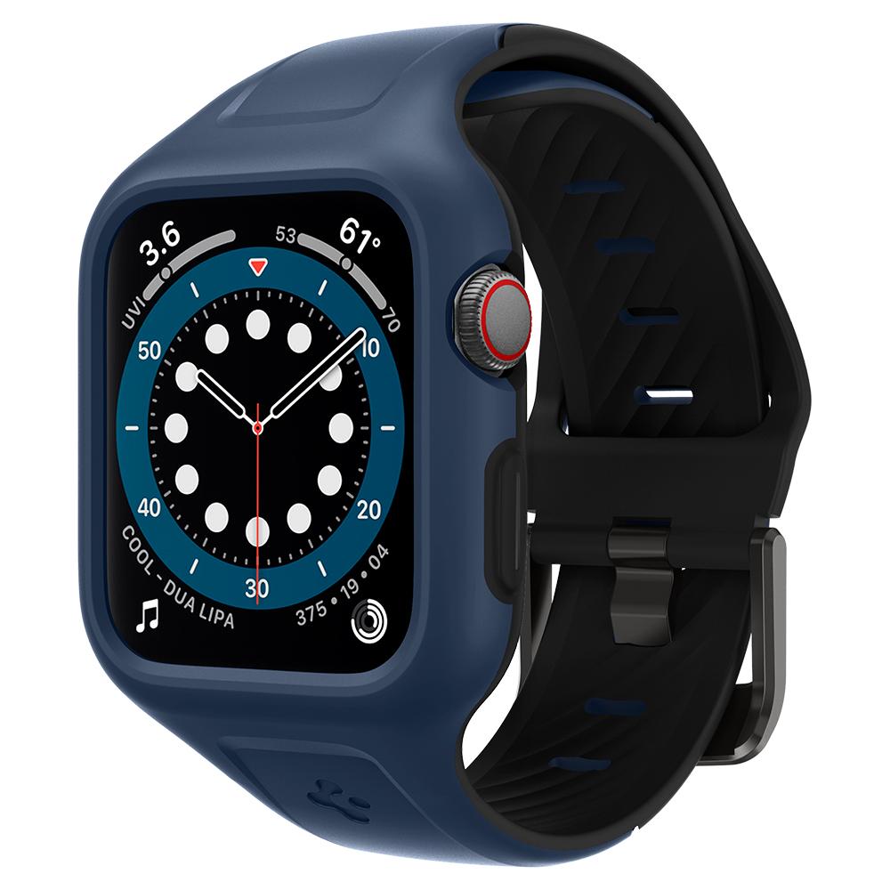 Spigen Liquid Air Pro Apple Watch SE/6/5/4 (44mm) - Tmavě modrá