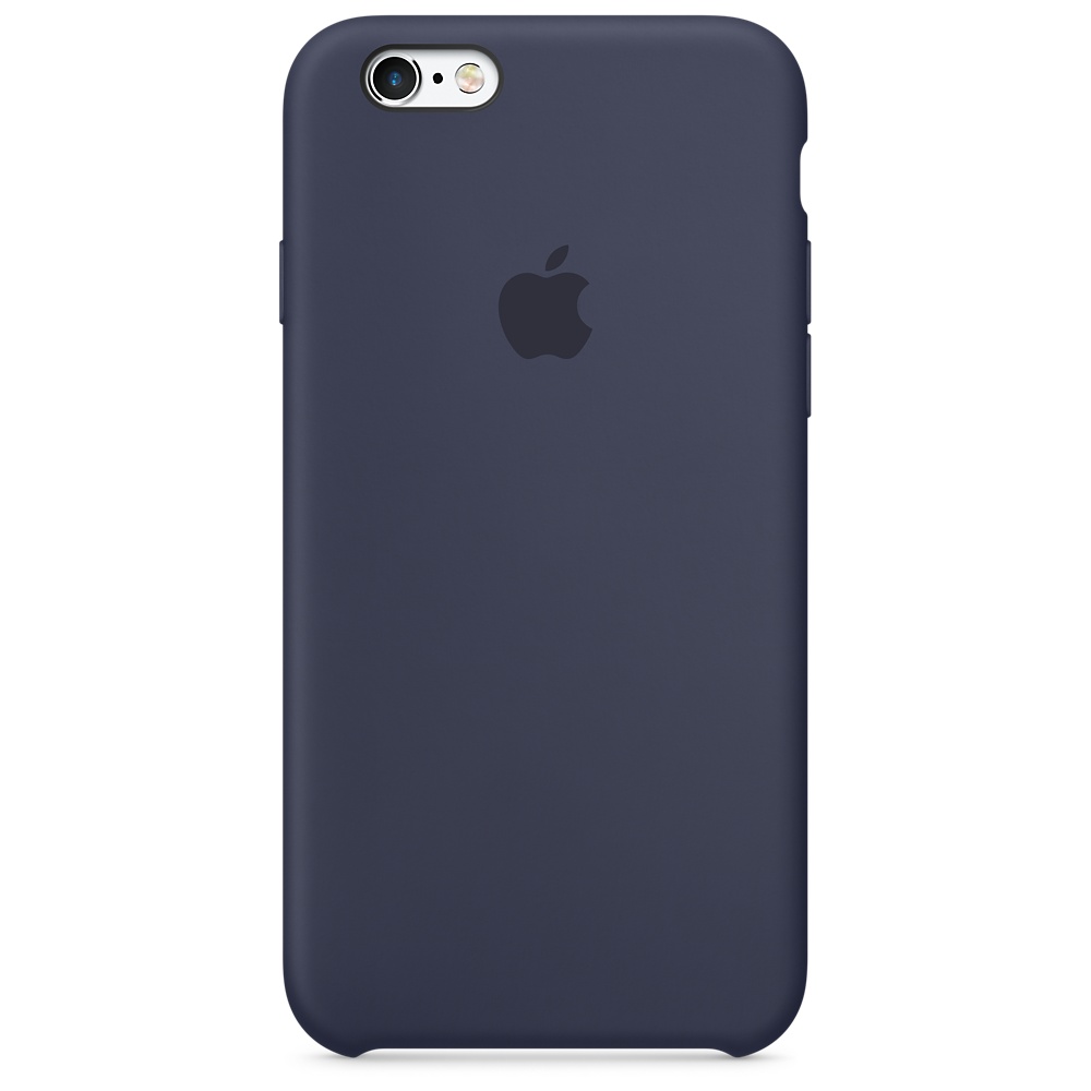 Originální silikonový kryt Apple iPhone 6s / 6 - Půlnočně modrý Originální silikonový kryt Apple iPhone 6s / 6 - Půlnočně modrý
