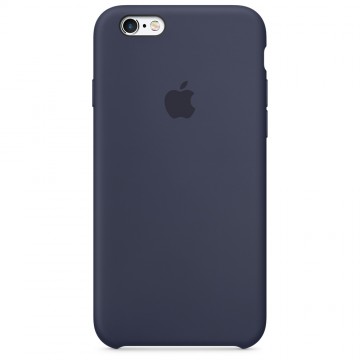 Originální silikonový kryt Apple iPhone 6s / 6 - Půlnočně modrý Originální silikonový kryt Apple iPhone 6s / 6 - Půlnočně modrý