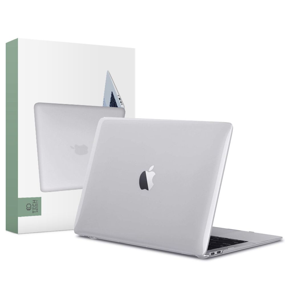 Pouzdro Tech-Protect Smartshell MacBook Air 13" (2018, 2019, 2020) - Krystalově čiré