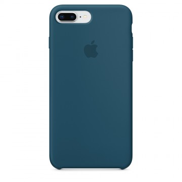 Silikonový kryt Apple na iPhone 8 Plus / 7 Plus - Vesmírně modrý Silikonový kryt Apple na iPhone 8 Plus / 7 Plus - Vesmírně modrý