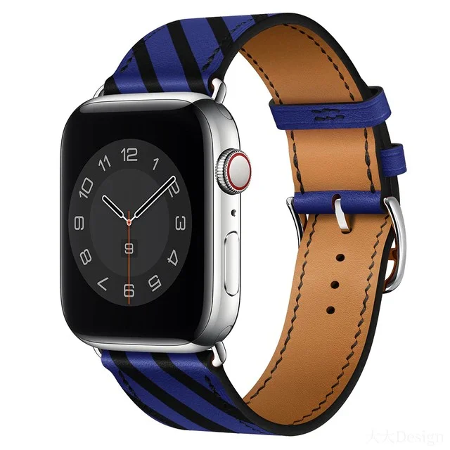 Řemínek iMore Single Tour Apple Watch Series 3/2/1 (42mm) - Black & Blue