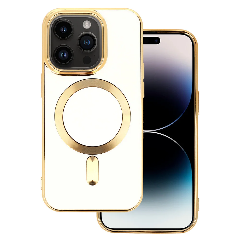 Kryt Tel Protect Beauty MagSafe na iPhone 15 Pro Max - Bílý