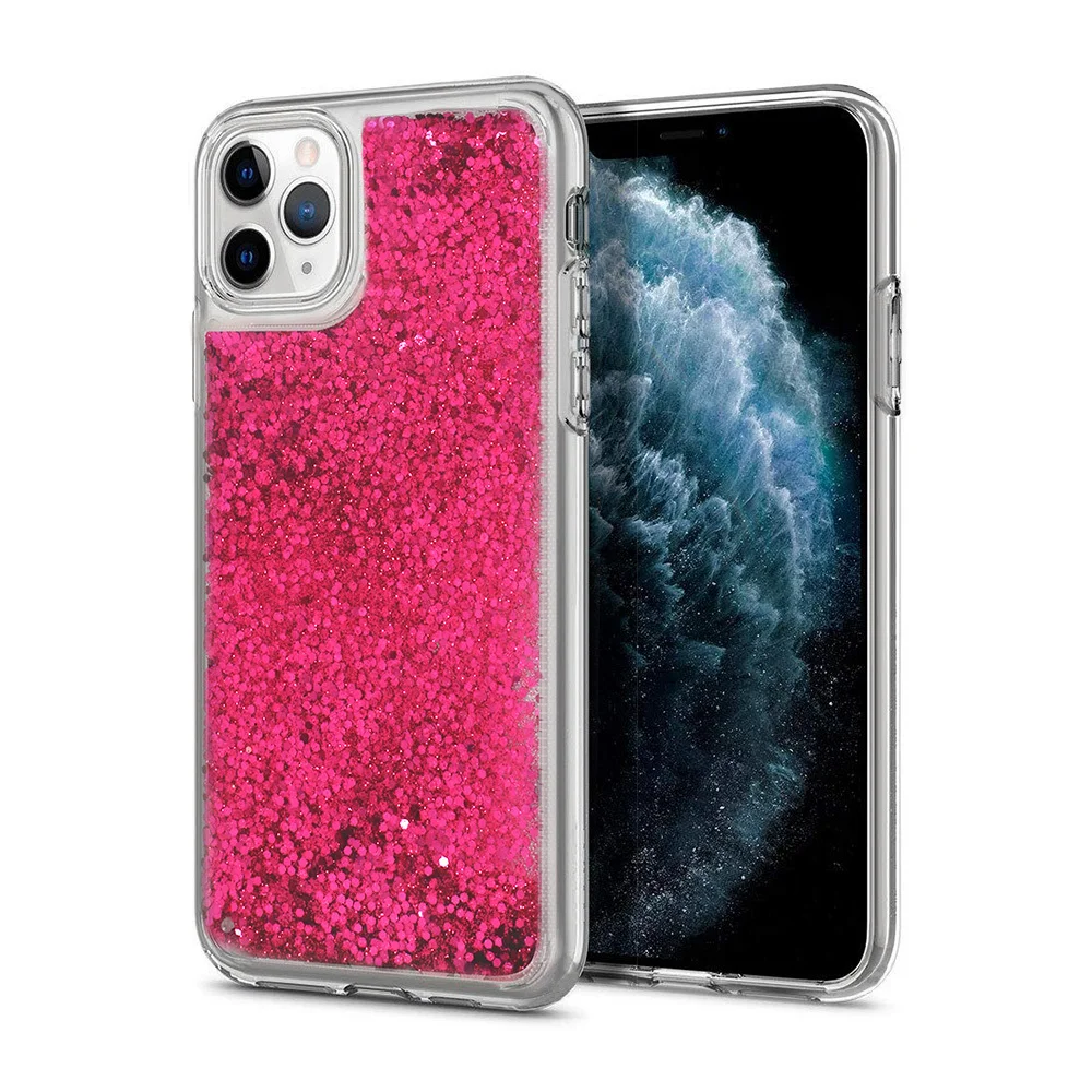 Pouzdro Vennus Liquid Case Apple iPhone 12 Pro Max - Růžová