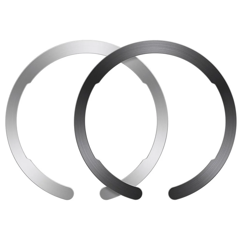 Pouzdro ESR HaloLock Ring Univerzální kovové kroužek pro MagSafe nabíjení, balení 2ks