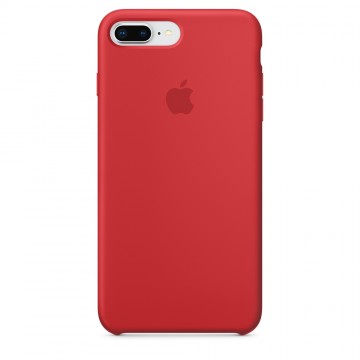 Originální silikonový kryt Apple iPhone 8 Plus / 7 Plus - Červený Originální silikonový kryt Apple iPhone 8 Plus / 7 Plus - Červený