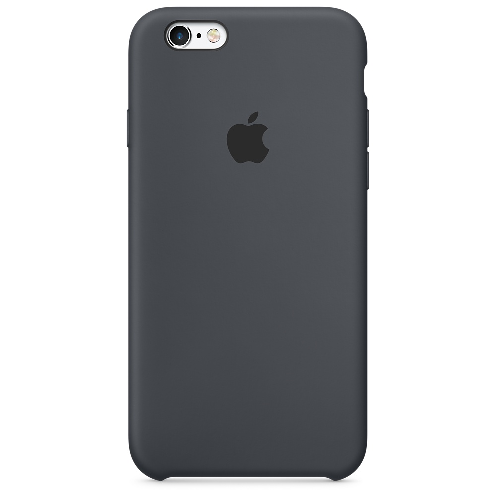 Originální silikonový kryt Apple iPhone 6s Plus / 6 Plus - Uhlově šedé Originální silikonový kryt Apple iPhone 6s Plus / 6 Plus - Uhlově šedé
