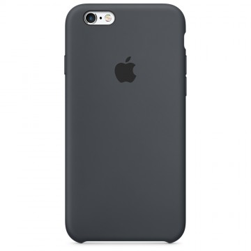 Originální silikonový kryt Apple iPhone 6s Plus / 6 Plus - Uhlově šedé Originální silikonový kryt Apple iPhone 6s Plus / 6 Plus - Uhlově šedé