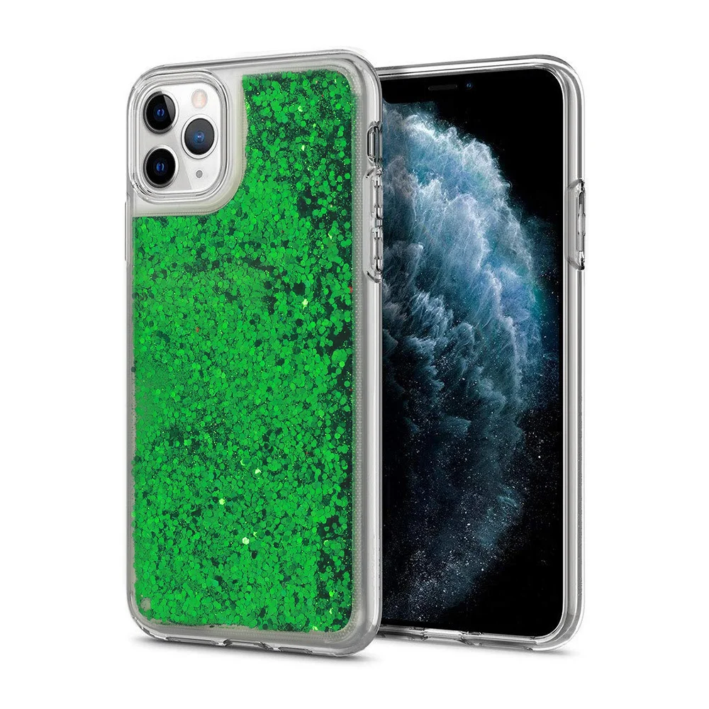 Pouzdro Vennus Liquid Case Apple iPhone 12 Pro/12 - Zelená